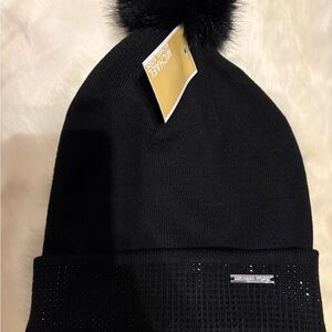 Michael Kors Black Winter Hat Beanie